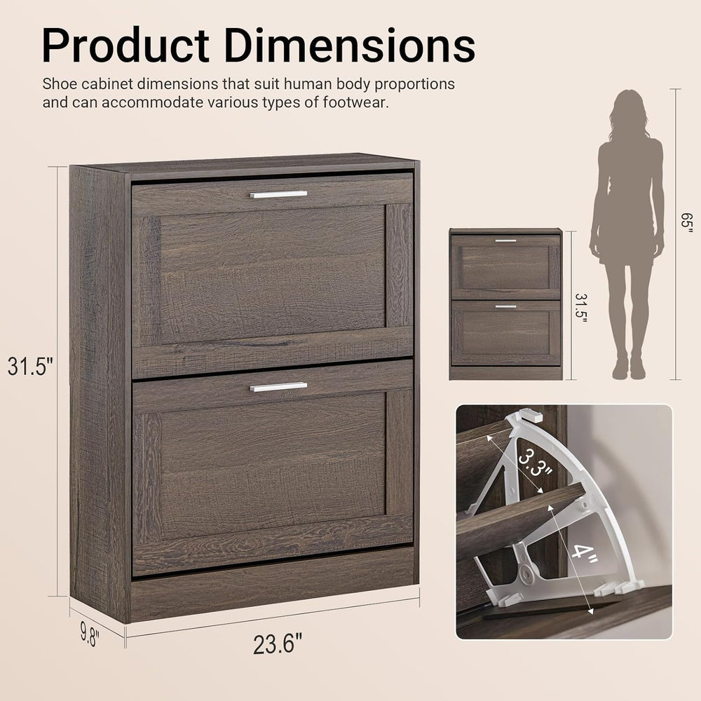 Haotian Shoe Cabinet Storage for Entryway