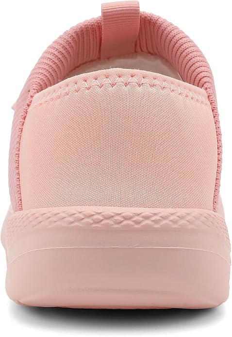 KUBUA Slippers for Men and Womens Indoor House Shoes Plush Slip on Outdoor - Image 4