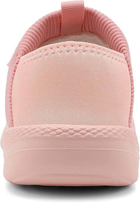 KUBUA Slippers for Men and Womens Indoor House Shoes Plush Slip on Outdoor - Image 4