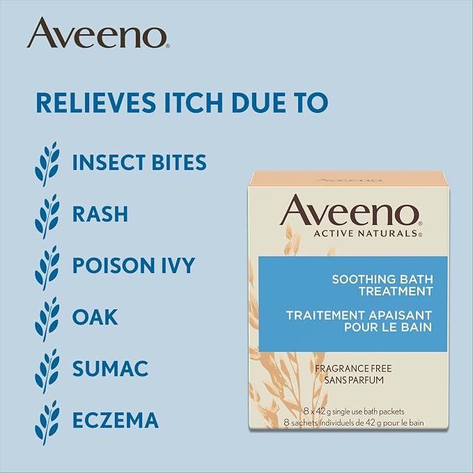Aveeno Fragrance-Free Soothing Bath Treatment & Soak - Image 3