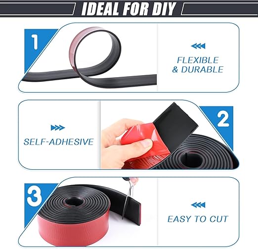 Adhesive Rubber Strips Neoprene Rubber Sheets, Rolls & Strips - Image 3