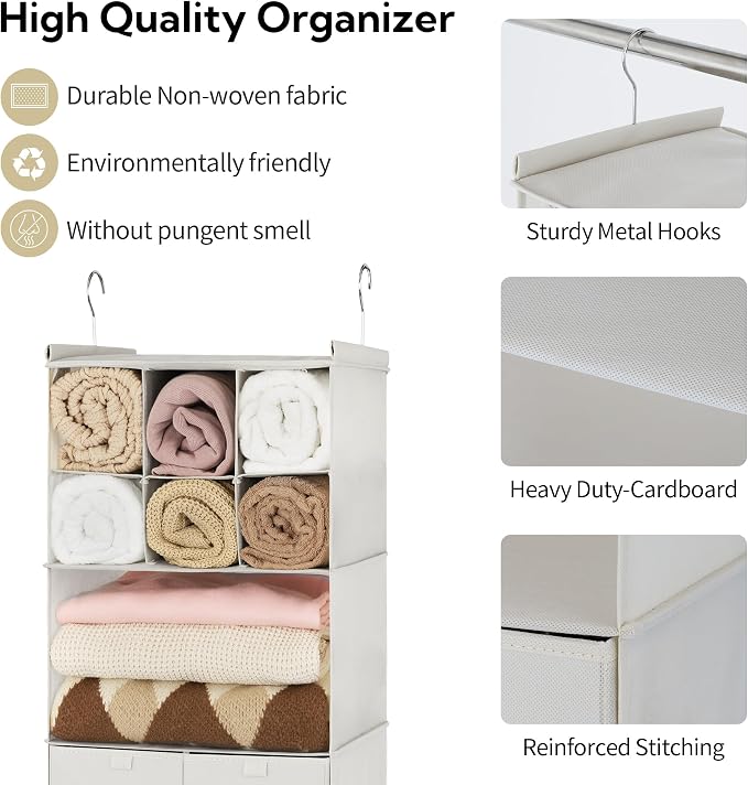 GRANNY SAYS Hanging Closet Organizer - Image 6