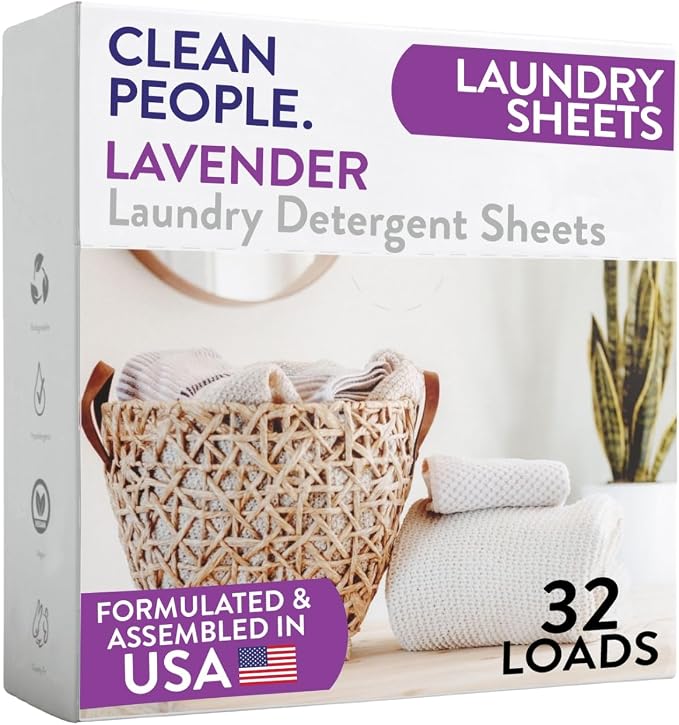 The Clean People Laundry Detergent Sheets by CleanPeople