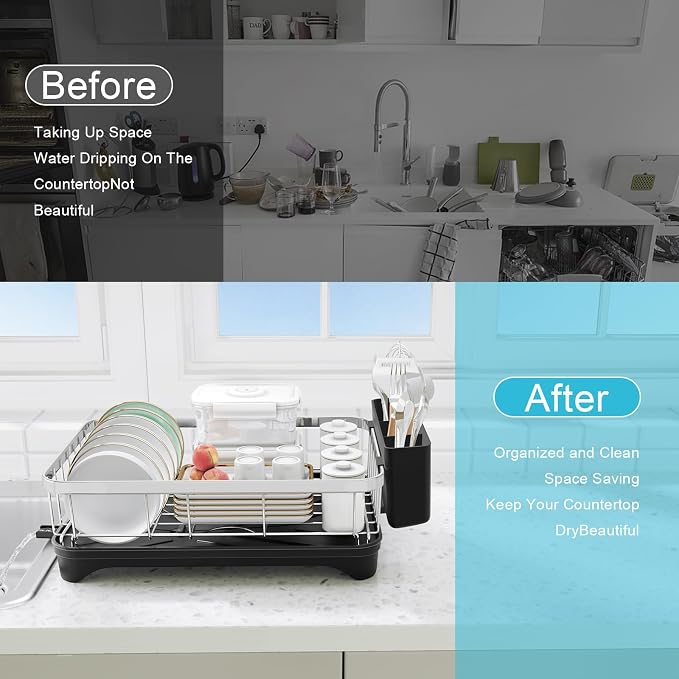Dish Drying Rack 304 Stainless Steel Dish Rack - Image 2