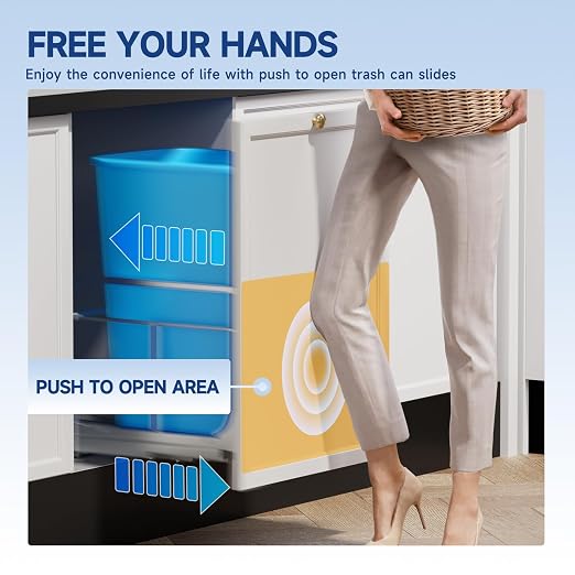 Pull Out Trash Can Under Cabinet - Image 3