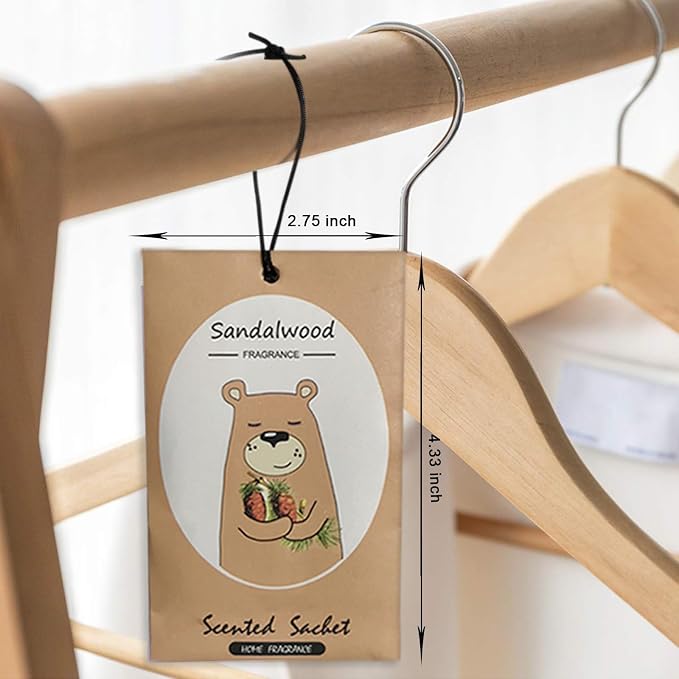 14 Packs Sandalwood Scented Sachets Bag - Image 5