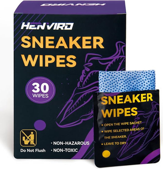 Henviro Shoe and Sneaker Cleaner Wipes by Henviro