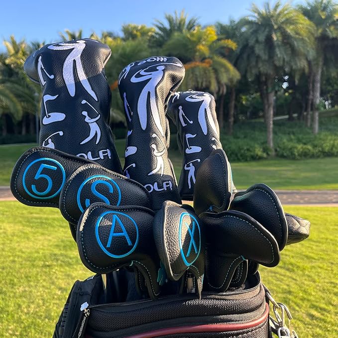 Barudan Golf Iron Club Head Covers Headcovers fits - Image 3