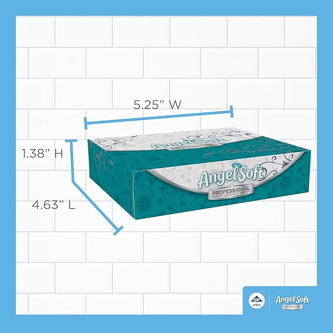 Georgia-Pacific Angel Soft Professional Series 2-Ply Facial Tissue, 50 Sheets - Image 4