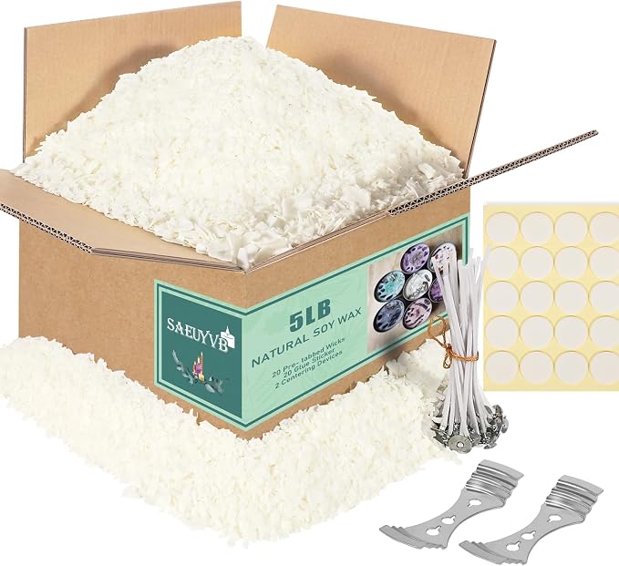 SAEUYVB Soy Candle Wax for Candle Making by SAEUYVB
