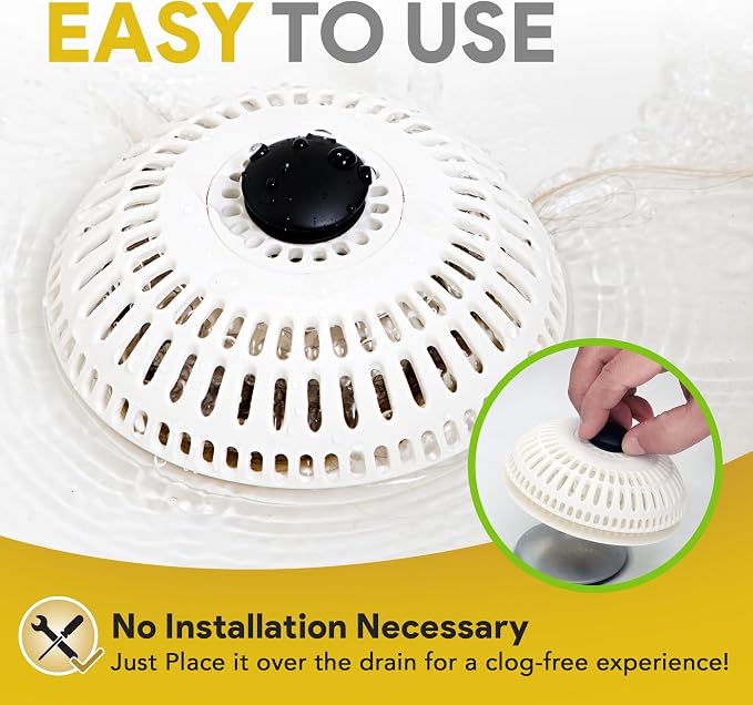 ShowerShroom Stealth Shower Hair Drain Catcher - Image 5