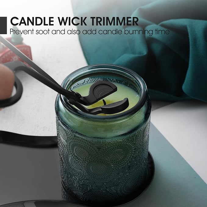 PATOISE 3 in 1 Candle Accessory Set, Candle Wick Trimmer Cutter, Candle Snuffer - Image 4