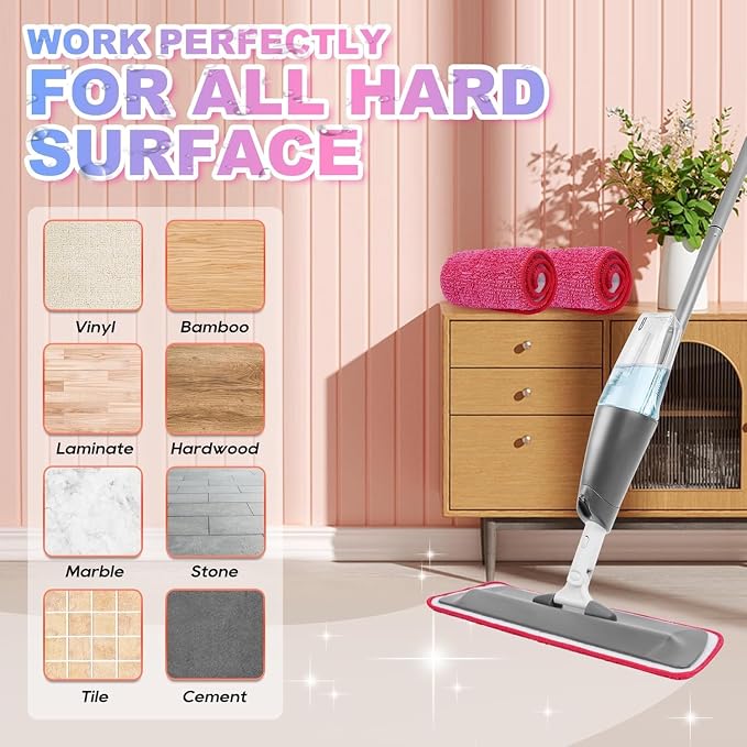 Replacement Microfiber Mop Pads Reusable Compatible - Image 6