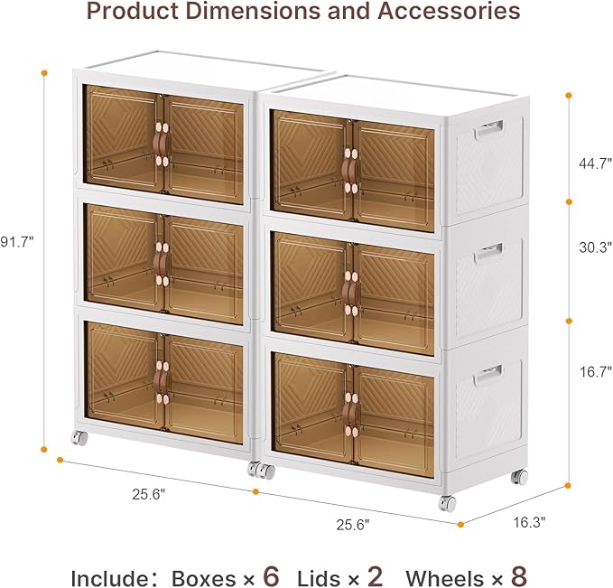 Extra Large Stackable Storage Bins - Image 4