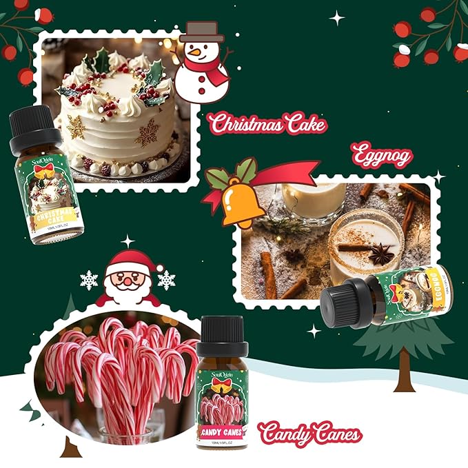 Christmas Essential Oils Set, Fragrance Oil Set - Image 2