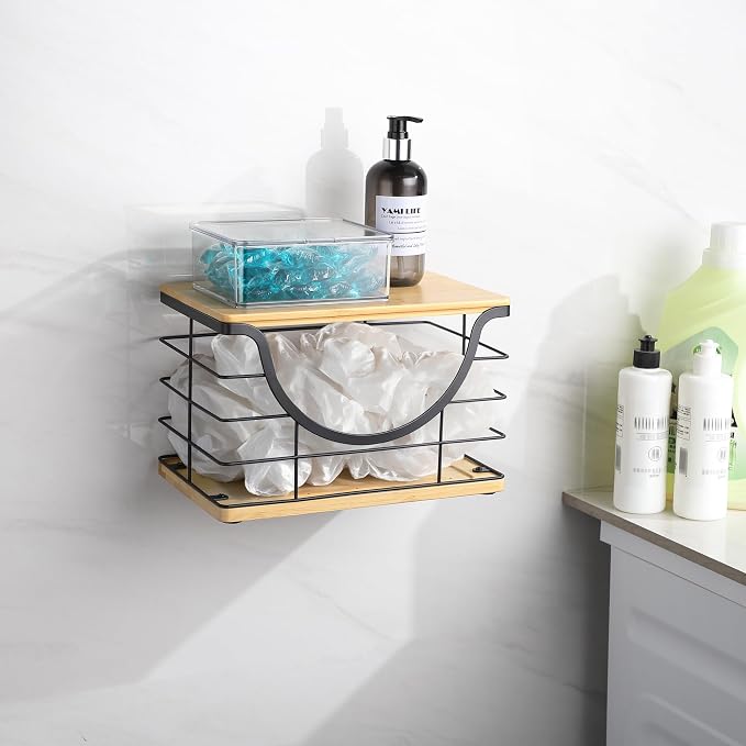 Extra Large Trash Bag Holder Under Sink Organizer Stackable Pantry Organizers - Image 7