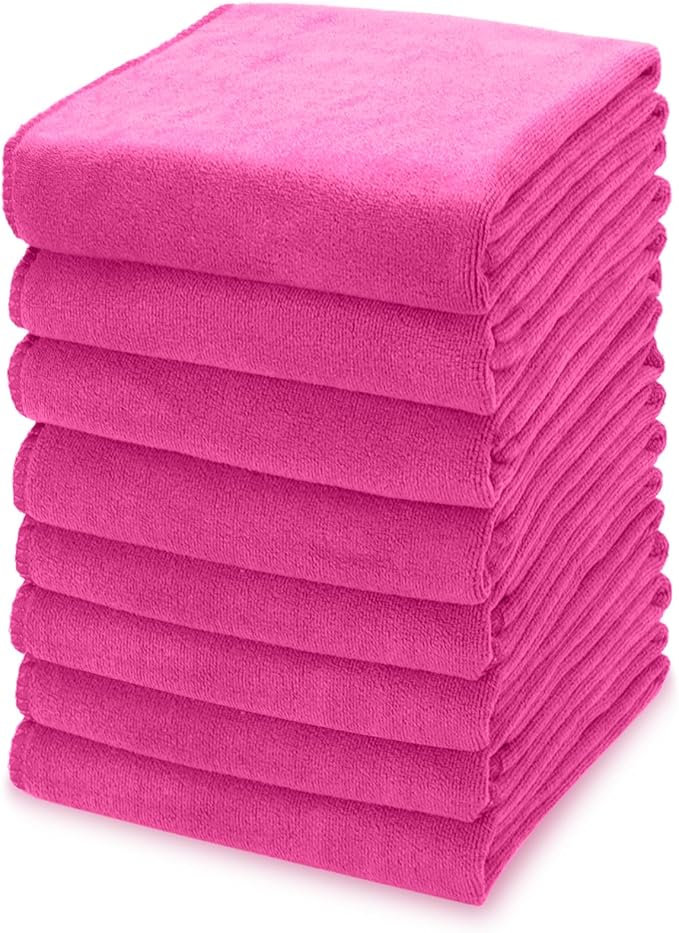 kimteny 13x28 Inches Kitchen Cloth Dish Towels, 400 GSM Premium Dishcloths by kimteny