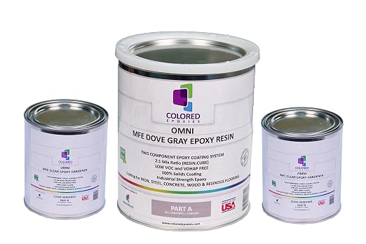 colored epoxies Dove Gray Epoxy Resin by ColoredEpoxies
