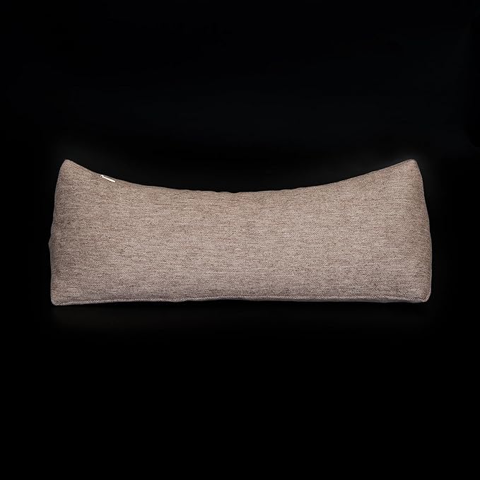Buckwheat Neck Support Pillow Cervical Neck Cylinder Bolster Pillow, Buckwheat by GLORYSEASON