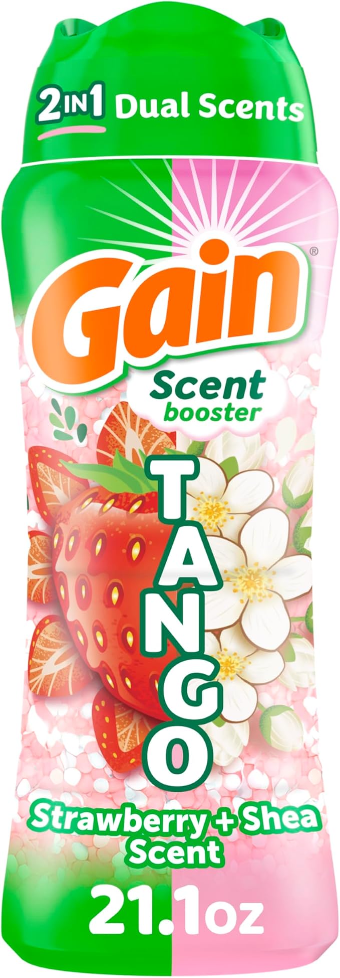 Gain Tango 2-in-1 Laundry Scent Booster Beads, Strawberry and Shea Scent by Gain