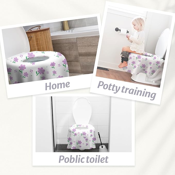 Blissful Diary 20 Pcs Toilet Seat Covers Disposable - Image 7
