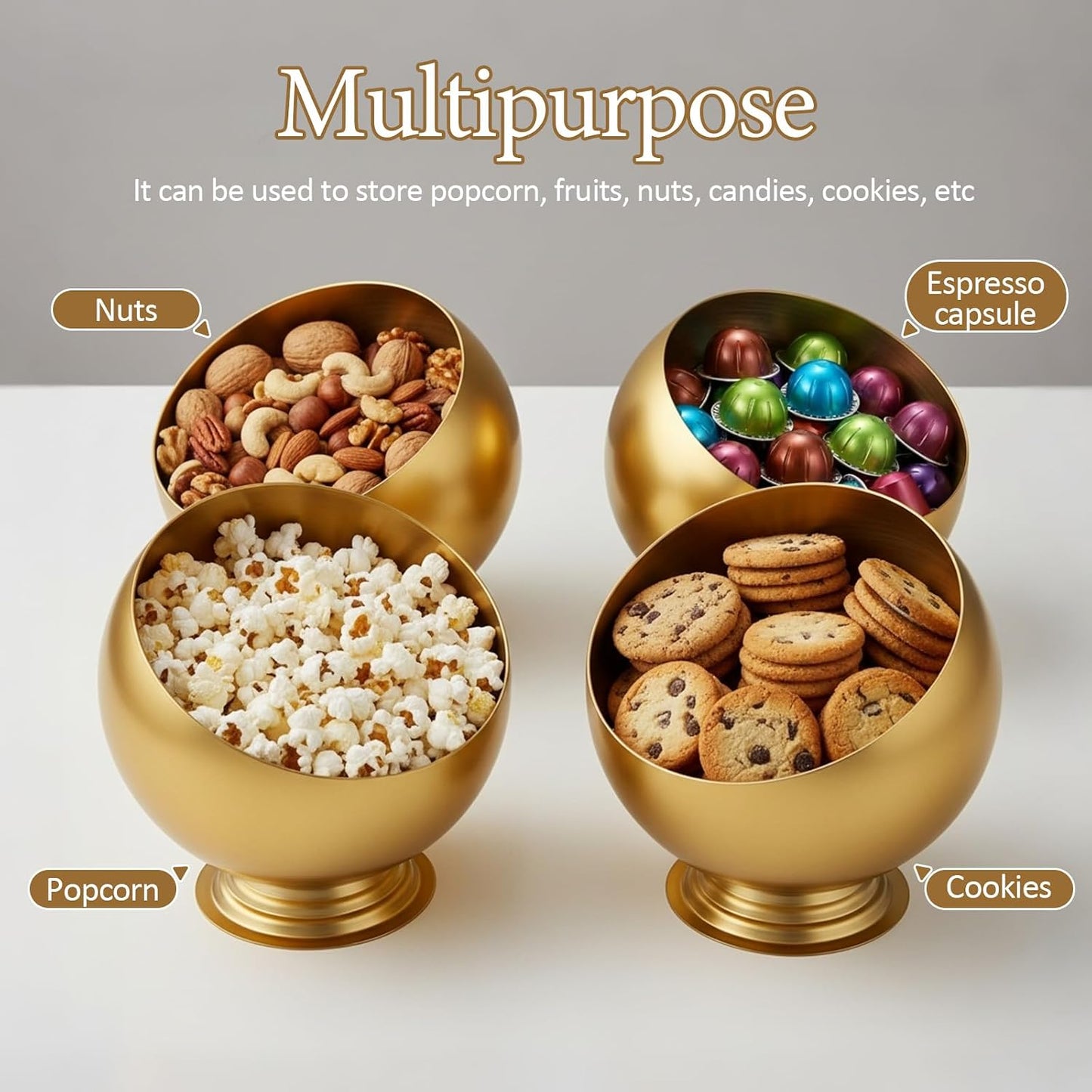 Coffee Pod Holder-K Cup Holder Coffee Pod Organizer | K Cup Holder, Espresso Pod Holder, Large Capacity, Countertop Organizer for Kitchen Counter & Office Desktop
