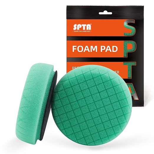 Green Heavy Cut Pad, Buffing Polishing Pads, SPTA 1Pc 3.5 Inch Face by SPTA