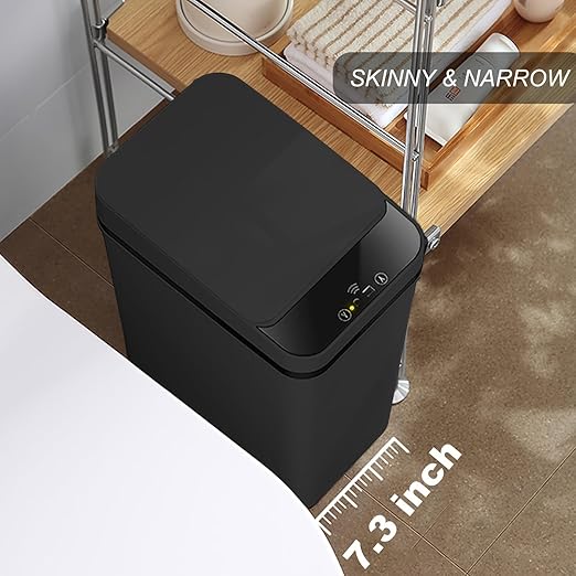 Yatmung 4 Gallons Bathroom Trash Can Automatic Touchless - Image 3