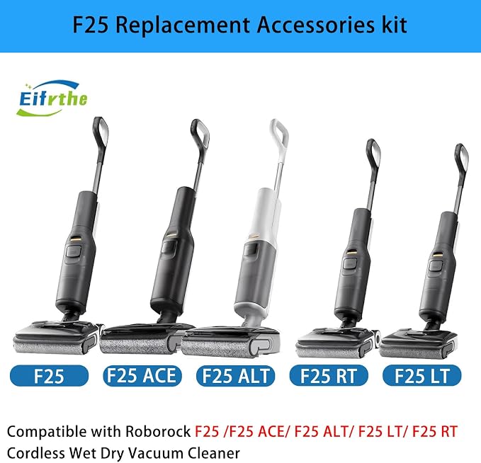 Soft Roller Brush for roboRock F25, F25ACECombo, F25 Combo, Cordless Wet Dry - Image 3