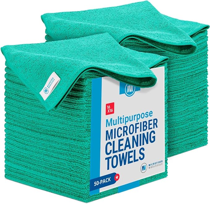 Microfiber Wholesale 16" x 16" All Purpose Towels by MicrofiberWholesale
