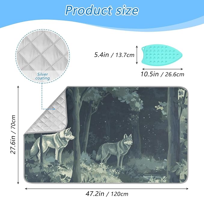 Ironing Mat Portable Ironing Pad Ironing Blanket - Image 2