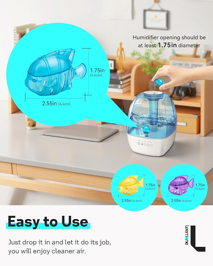 Leemone Humidifier Cleaning Fish - Image 2