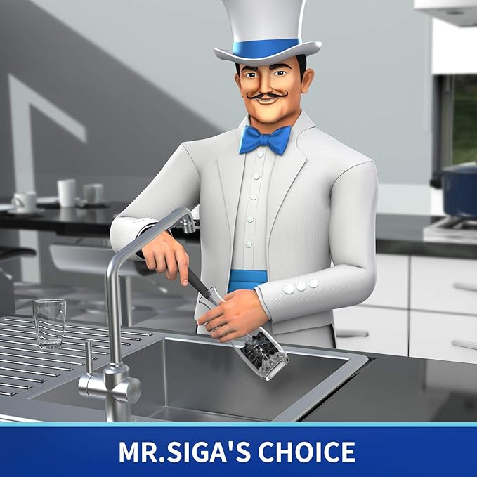 MR.SIGA Long Handle Bottle Brush, Flexible Scrub Brush - Image 2