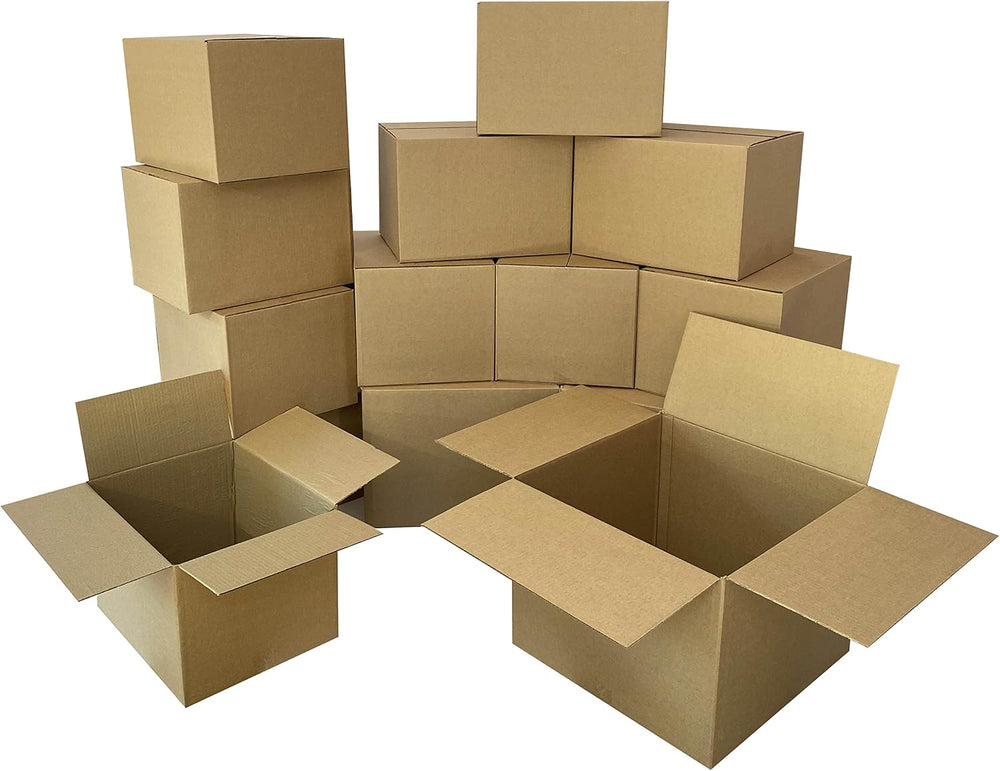 Uboxes Moving Boxes 1 Room Bigger Moving Kit - 14 Boxes Plus Supplies & T...
