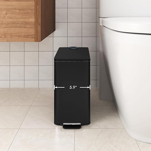 Stainless Steel Small Trash Can - Image 3