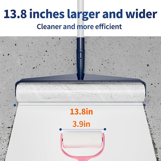 13.8in Lint Roller Refills Large Lint Roller Refill - Image 3