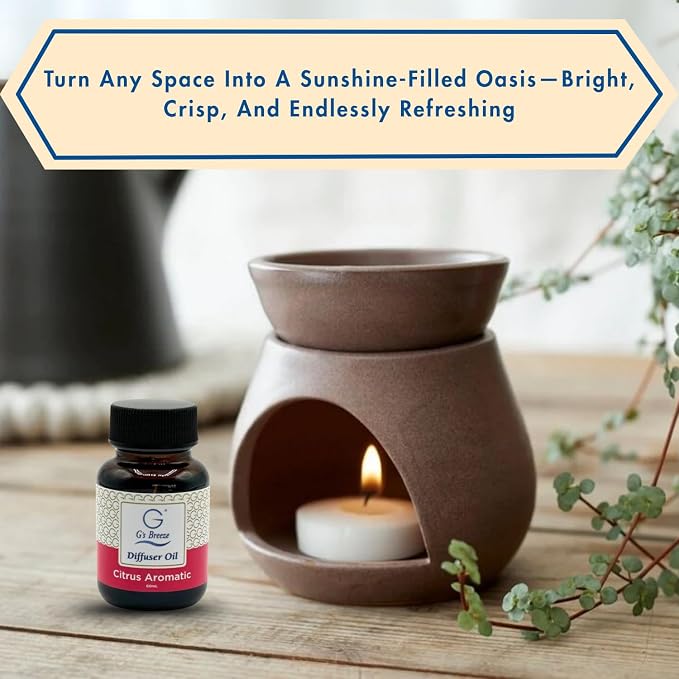 G's Breeze Citrus Aromatic Diffuser Oil Refill - Image 5
