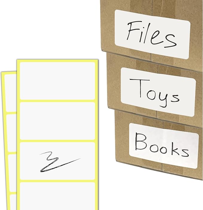 400 Pieces, Organizing, Box Labels to Write On by TownStix
