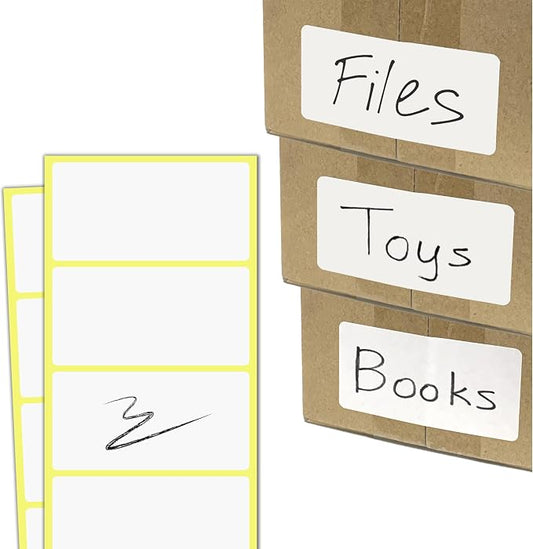 400 Pieces, Organizing, Box Labels to Write On by TownStix