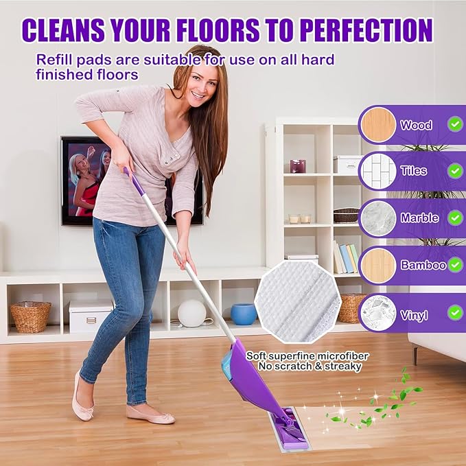 Mop Pad Refills Compatible - Image 4
