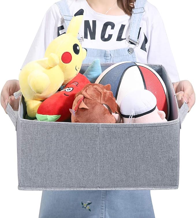HOONEX Linen Foldable Storage Bins - Image 3