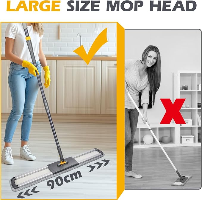 MASTERTOP Commercial Mop, Heavy Duty Industrial Push Mops - Image 2