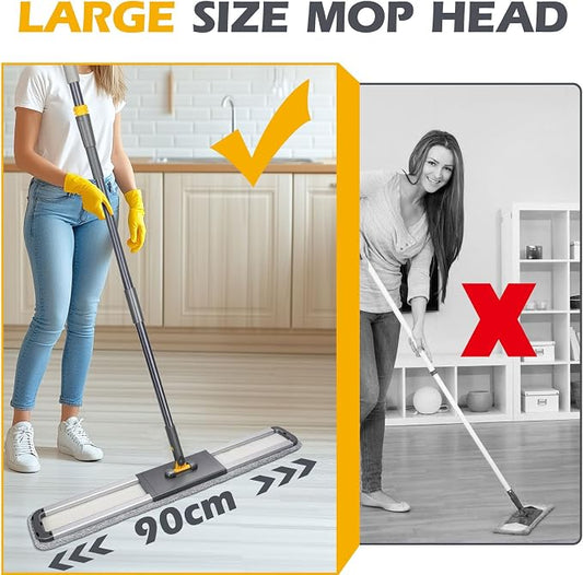 MASTERTOP Commercial Mop, Heavy Duty Industrial Push Mops - Image 2