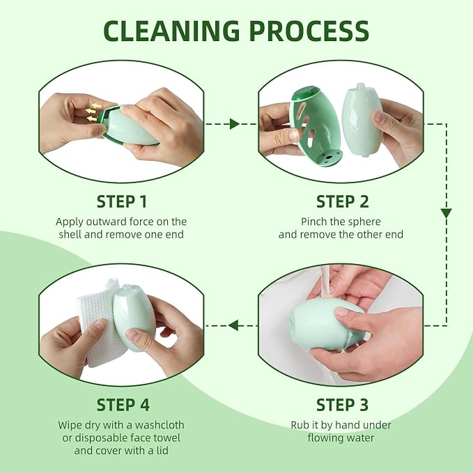 2 Pack Reusable Lint Roller Portable Mini Lint Remover Cat Pet Hair Rollers - Image 6