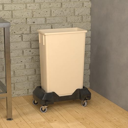 23 Gallon Beige Slim Jim Trash Can - Image 3