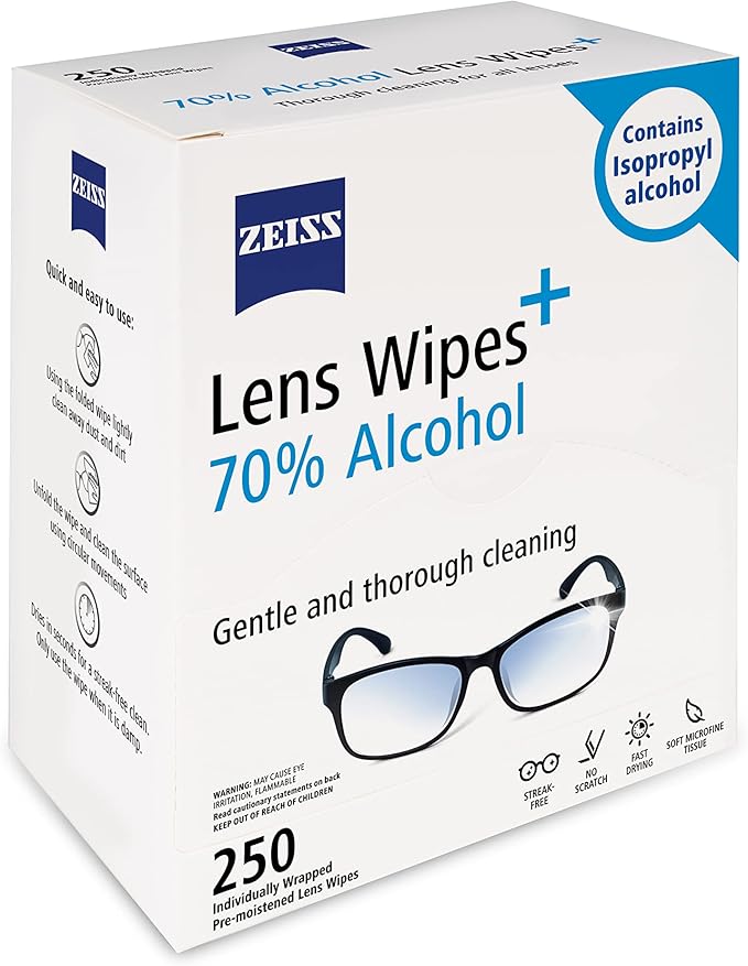 ZEISS Pre-Moistened Lens Cleaning Wipes - Image 2