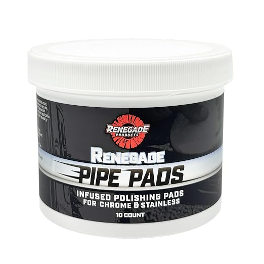 Renegade Products Pipe Dream Infused Polishing Pads – Chrome & Stainless Steel - Image 2