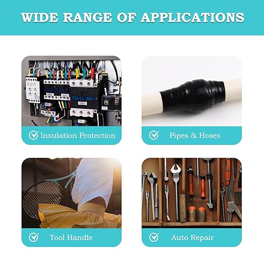 Waterproof Silicone Tape 1 in x 16.5 Ft Extra Strong Waterproof Rubber Leak - Image 4