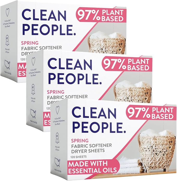 The Clean People Fabric Softener Sheets by CleanPeople