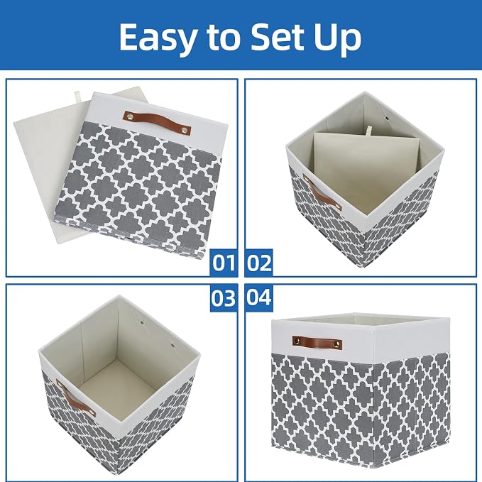 Temary Cube Storage Bins 13x13 Cubes Storage Bins - Image 7